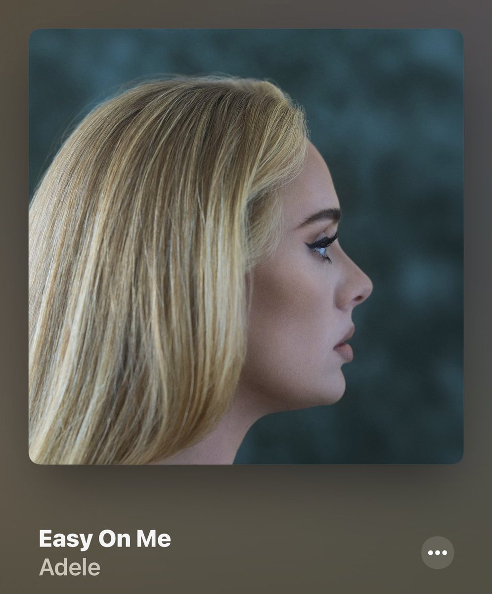 Who else has got #EasyOnMe on repeat? Thank you for the gift of your music <a href="/Adele/">Adele</a> and for pouring your heart and soul into every single note. #Adele30