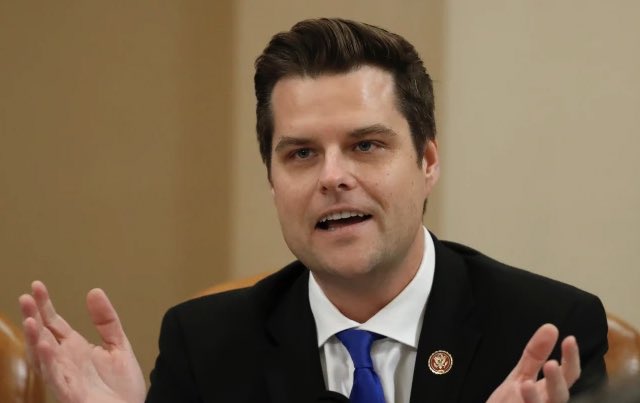 CalltoActivism's tweet photo. BINGO! “If Democrats pass their voting rights bill, Matt Gaetz says Republicans will “never win another election ever again.”

RT IF THAT SOUNDS GREAT! 😂 https://t.co/UGPxmUwmMz