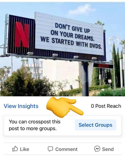 KultureShockSA's tweet photo. Facebook is currently testing a new tool that would allow users to share content to multiple groups at once.

This is a major UI boost and an efficient way for musicians to share content on the Facebook platform. 

https://t.co/Wj9jQxu9QO via @hypebot https://t.co/oyVYUFmbum