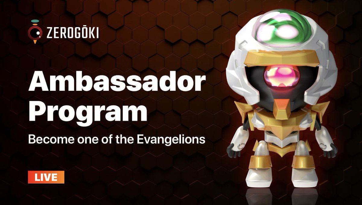 abid_0102's tweet photo. π§βπΌ @0Zerogoki #Ambassador #Program V2! πΊπ₯³π₯³ π
We are launching the V2 of #Zerogoki #Ambassadors πππ
We are Looking for π€΄πΈππ»
ππ» Translators βπ»
ππ» Content creatorβοΈ
ππ» Graphic designersπ
ππ» Local Community managers π
π Apply now : https://t.co/iiehtkwh3S https://t.co/3AhgfR9J7b