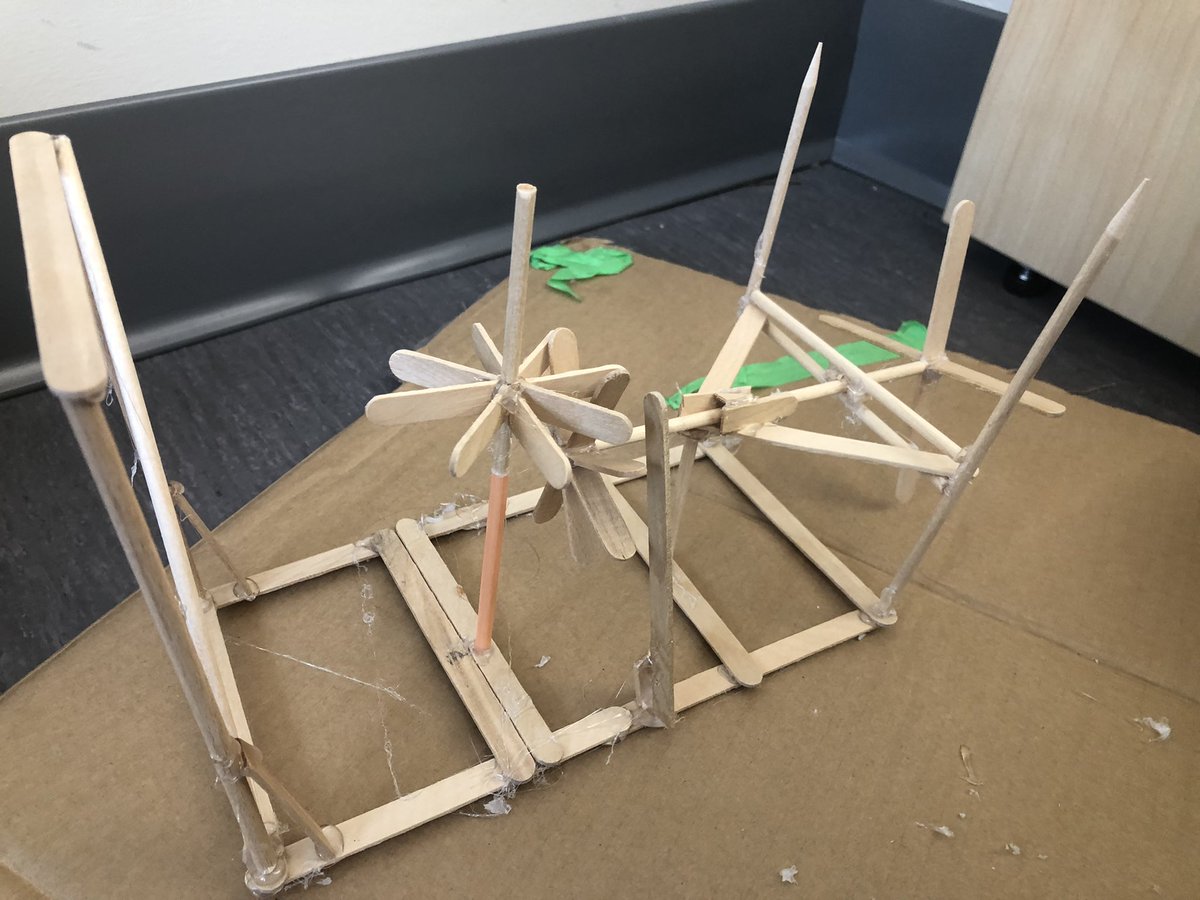 MattSlykhuis's tweet photo. Students got to work creating today, attempting to bring wind and water power to their Medieval villages. Some amazing problem solving in the works here! @imaginesd33 https://t.co/Xpfclj9oN5