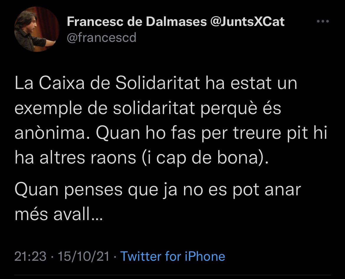 susmartis's tweet photo. Queixar-se perquè un altre partit ha ajudat als del teu partit… em pensava que ja ho havia vist tot. https://t.co/HKWpZiFIw8