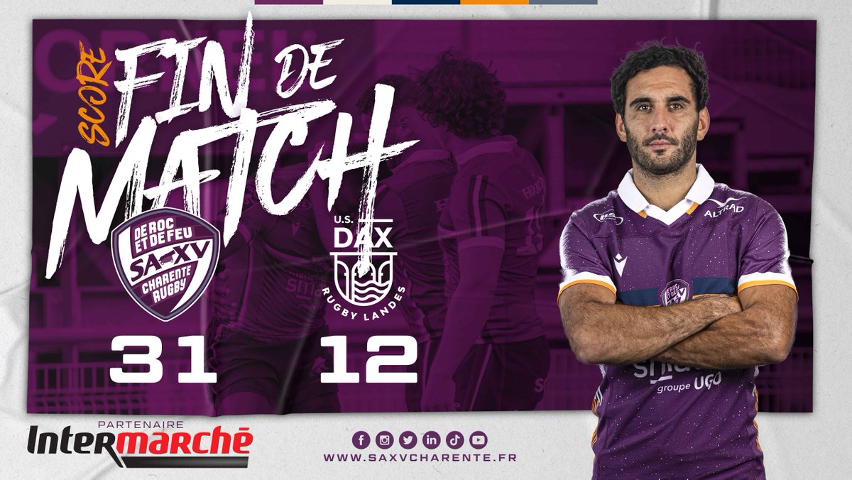 SA XV Charente Rugby tweet media