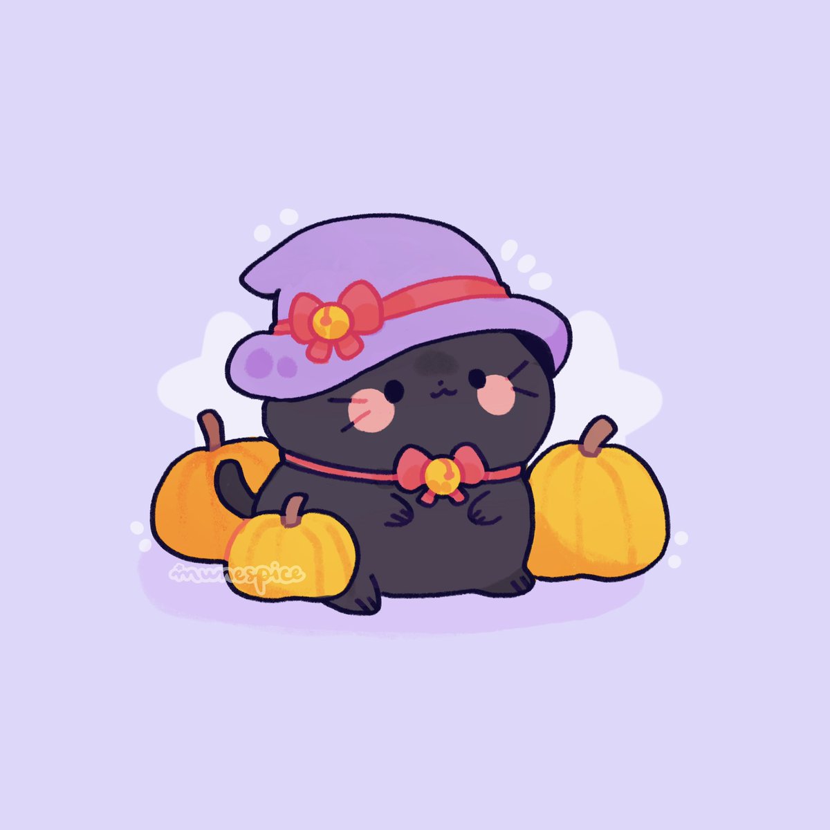 munespice's tweet photo. spoopy cat 🎃 https://t.co/eQIeuokC9b
