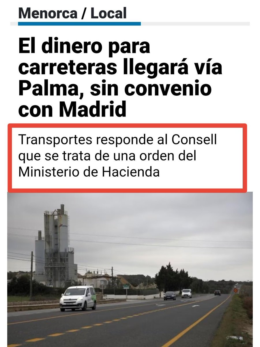 a_costacosta's tweet photo. 🔴🔴 La diputada del partido 🥀 la Sra. #Hernanz afirma convencida que los PGE garantizan los convenios viarios con los Consells, mientras al Consell Menorca, ya le han confirmado que vayan a hablar con #Armengol a ver si queda algo del #FAKEtorDeInsularidad! #TodoSegúnLoPrevisto https://t.co/k3vTDDsknp