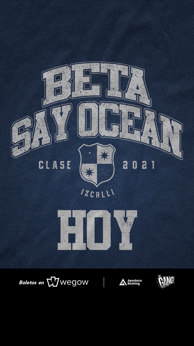 CUAUTITLAN IZCALLI nos vemos hoy en el arranque de gira de <a href="/sayoceanband/">Say Ocean</a> y <a href="/beta_mx/">BETA</a> 
/ invitados especiales <a href="/SkatesMx/">SkatesMx</a> y The Shelter / Boletos en <a href="/wegowmx/">Wegow México</a>