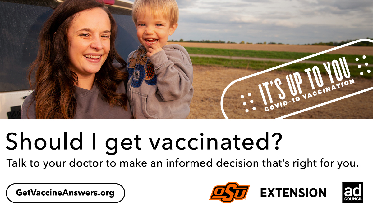 I know many of us here in Oklahoma have been vaccinated but some folks still have questions about the #COVID19 vaccines, and that’s okay. Talk to your doctor so you can make an informed decision that’s right for you.🔗: GetVaccineAnswers.org