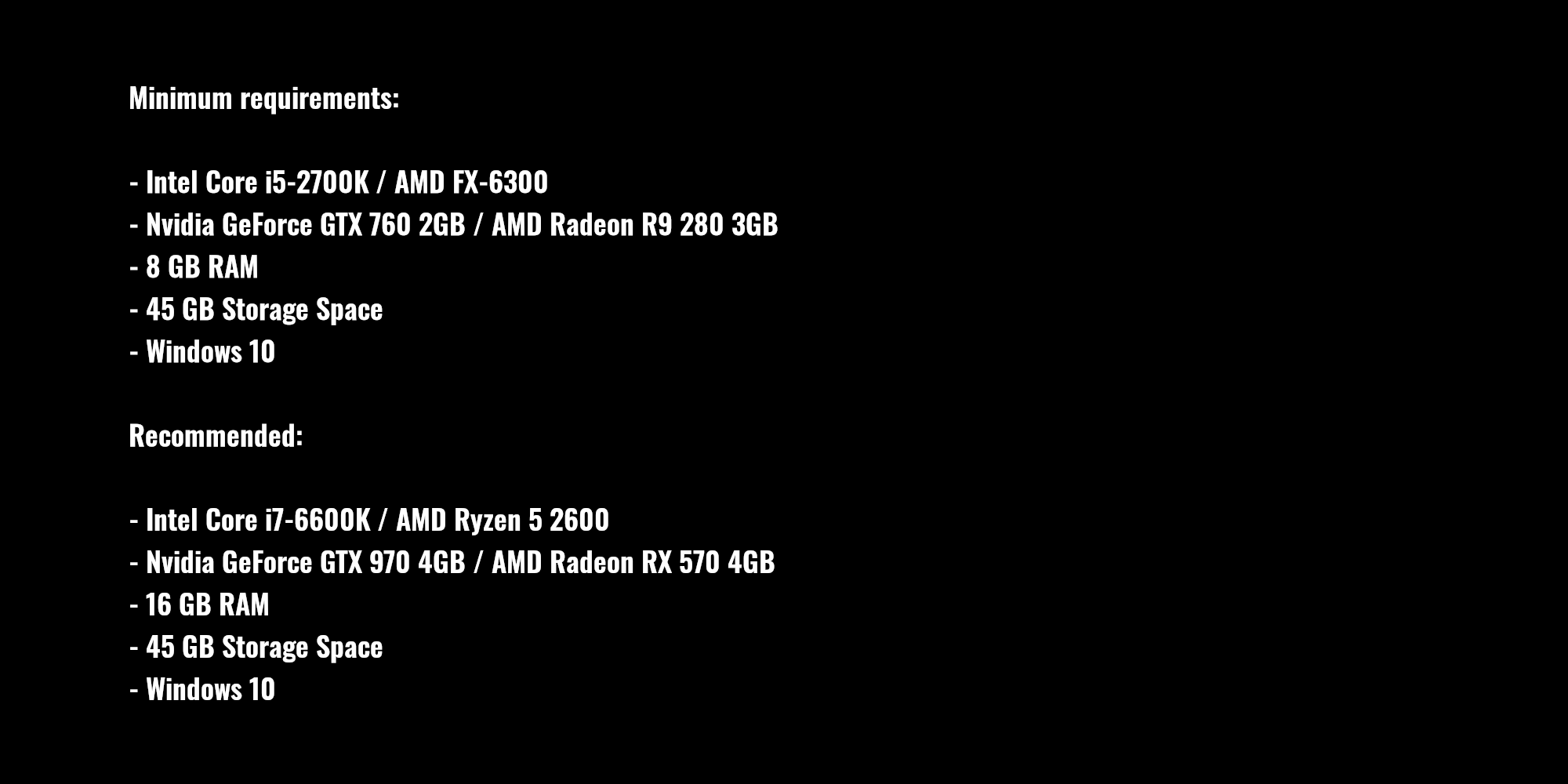 GTX 570 Red Dead Redemption 2