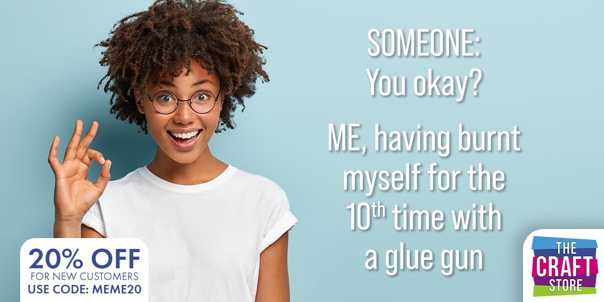 thecraftstoretv's tweet photo. Oh the sarcasm! 😆
#TheCraftStore #Relatable #Craft https://t.co/JtPpISPwwP