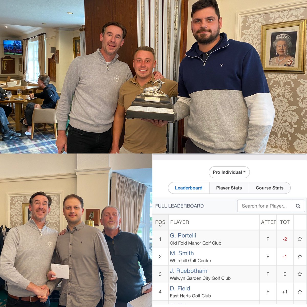 Herts PGA (@hertspga) on Twitter photo A massive thank you to <a href="/OldfoldmanorGC/">Old Fold Manor GC</a> <a href="/OldFoldManorPro/">OFM ProShop</a> for hosting us today. The golf course and lunch were absolutely fantastic. Congratulations to Matt Smith and his team taking home the trophy and <a href="/GlenPortelli/">Glen Portelli</a> winning the professional title A massive thank you to <a href="/OldfoldmanorGC/">Old Fold Manor GC</a> <a href="/OldFoldManorPro/">OFM ProShop</a> for hosting us today. The golf course and lunch were absolutely fantastic. Congratulations to Matt Smith and his team taking home the trophy and <a href="/GlenPortelli/">Glen Portelli</a> winning the professional title