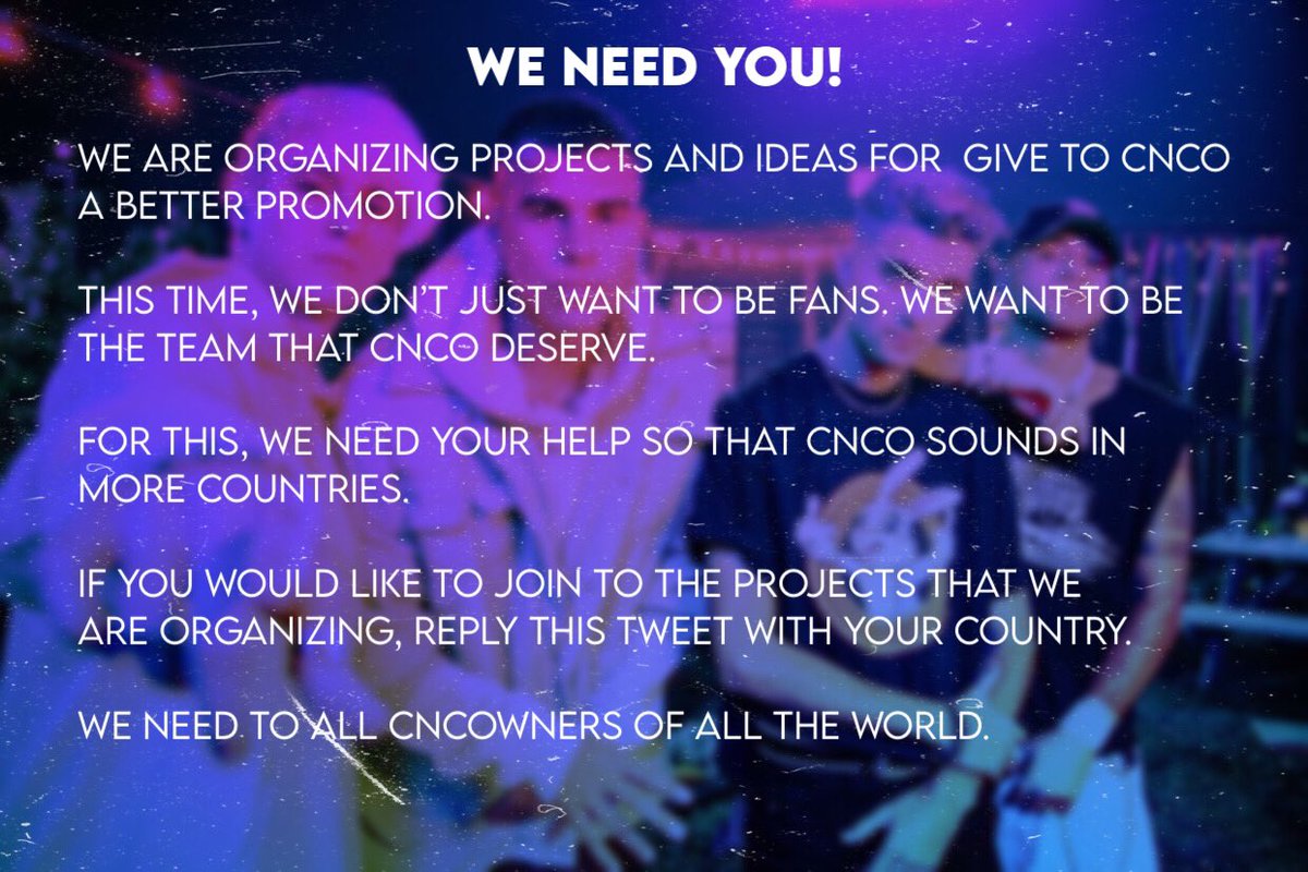 CNCOHispanic's tweet photo. 📢| ¡Te necesitamos! | We need you! https://t.co/4L0ldEAus9