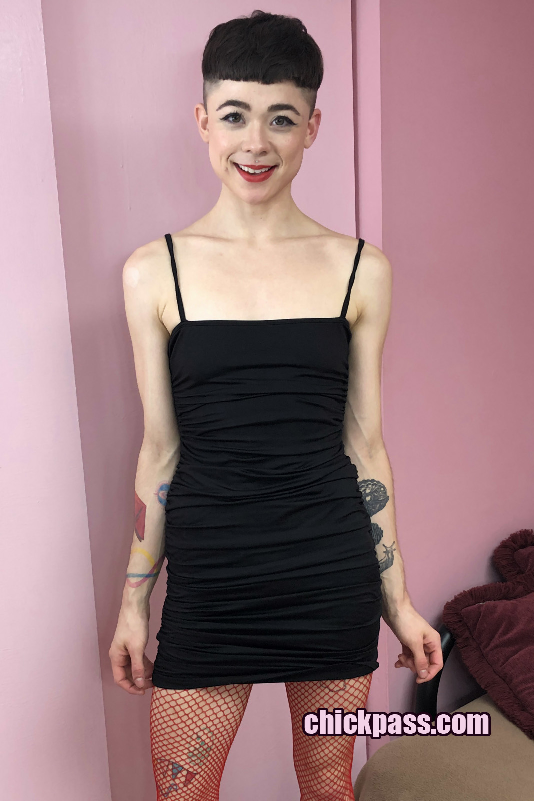 TW Pornstars 1 pic. ChickPass. Twitter. Last night we shot new content with cute newbie