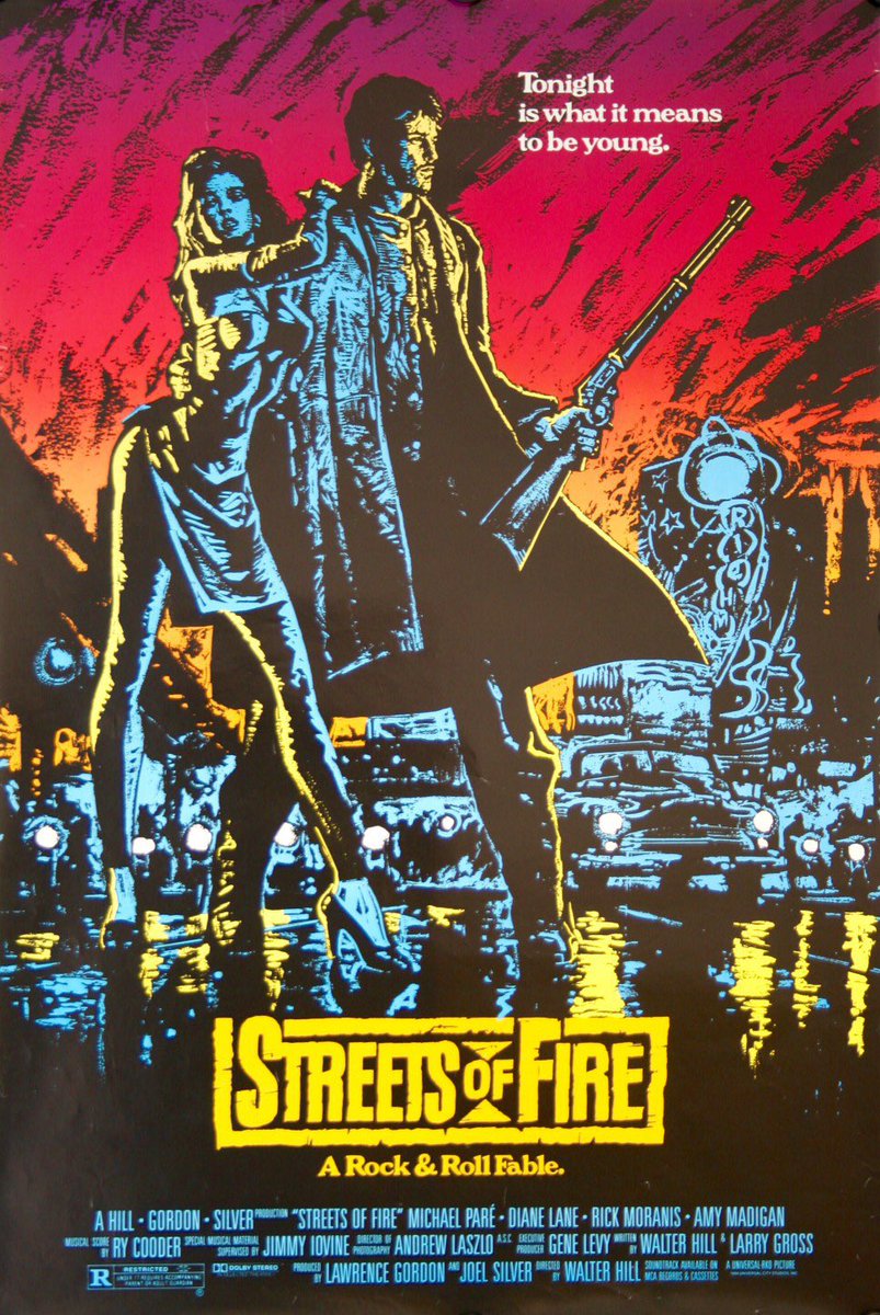 #MoviesILoveNoExcuses 

Streets of Fire (1984)

#rockandrollfable #80smovies #DianeLane #MichaelPare #WilliamDafoe
