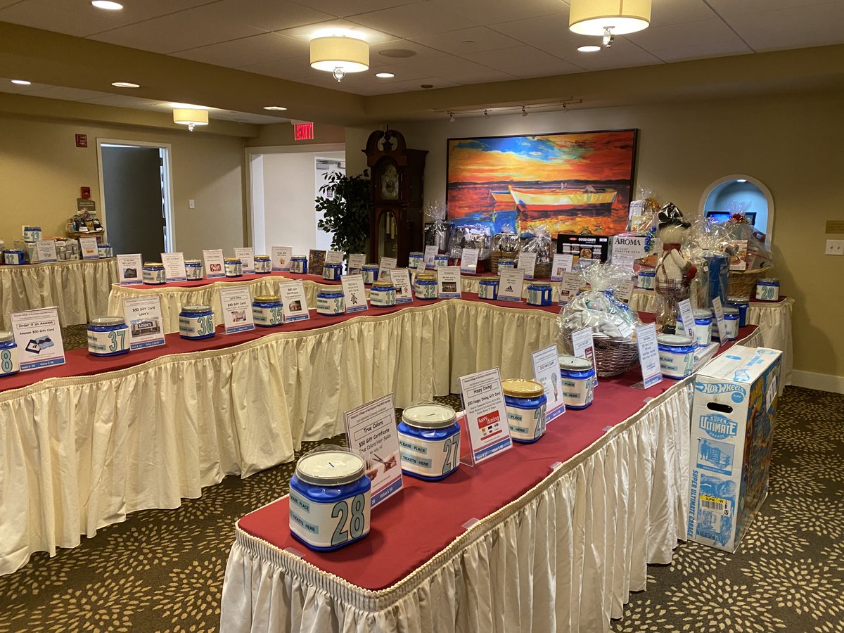 mvburlington's tweet photo. Masonic Village is holding a Fundraising Event to benefit the Alzheimer’s Association. For a donation of $5 or $10 residents, team members, visitors and contractors can help End Alzheimer’s and potentially win a prize.  48 baskets &amp; gift cards have been donated for this event. https://t.co/U2ZoWd0YTZ