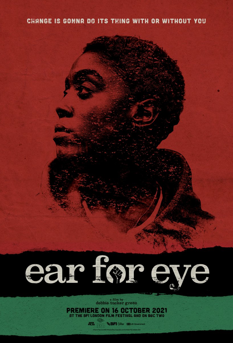 royalcourt's tweet photo. Tonight at 10:15pm on @BBCTwo don't miss the premiere of debbie tucker green's film #earforeye adapted from the play staged at the Royal Court.
Watch the trailer here: https://t.co/Gu8wapvNDf https://t.co/OHGD3a7BIv