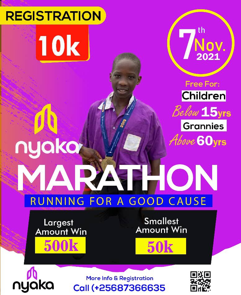 Twejaka's tweet photo. All runners and walkers! Join us on November 7th. 20 runners for @NyakaGlobal in @nycmarathon hundreds in Nyaka village in Kanungu, and some for 10kms or 3kms for kids in #kampala https://t.co/7meoXhawP3