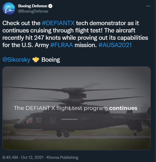 og_tigress's tweet photo. $CYBL if you don't want to read, watch this video from $LMT YouTube page. THIS is @CyberluxC #FlightEyeDNA, IMO.
Expertise across ALL domains.
https://t.co/PQISoCTkyp
Spot something from $RTX & $BA in photo?
#GhostEye #DefiantX #TestBeds #AUSA2021
https://t.co/nBkDnmhMaf https://t.co/k6xoP1xUHI