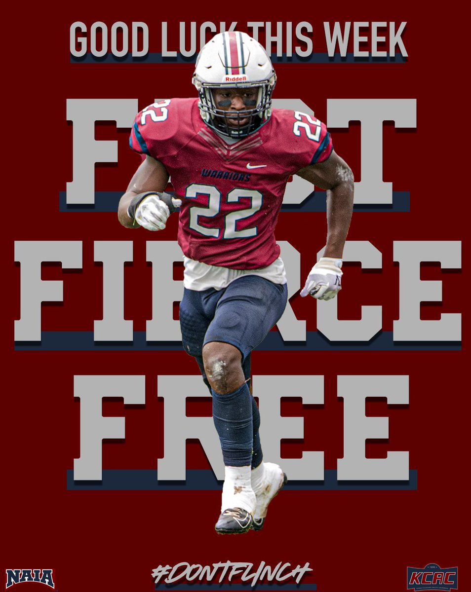 Thanks to <a href="/SCWarriorFB/">Sterling College Football</a>  and <a href="/Coach_Holton28/">Austin Holton</a> for the support