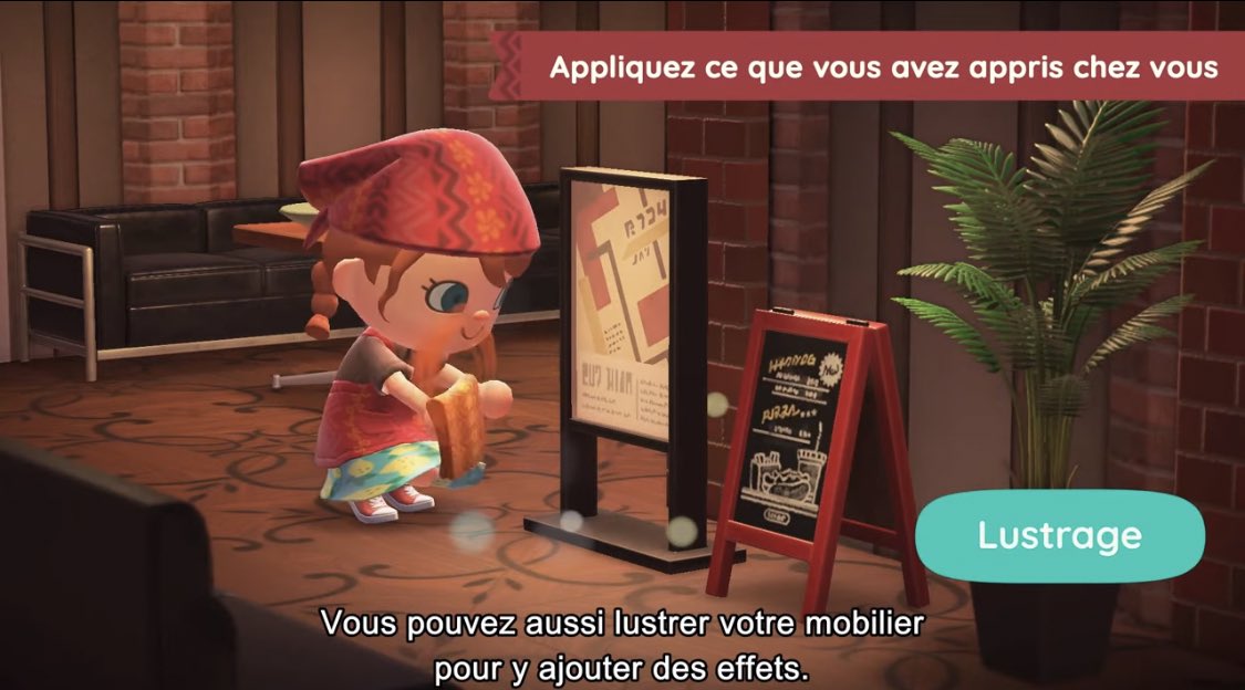 Crossing_actus's tweet photo. Le DLC vous permettra, sur votre île : 
- De placer des cloisons, des murs séparateurs et des colonnes
- Changer l’intensité d’éclairage
- Ajouter des sons d’ambiance 
- Lustrer vos meubles afin d’en faire apparaître une animation https://t.co/QV9DambvOK