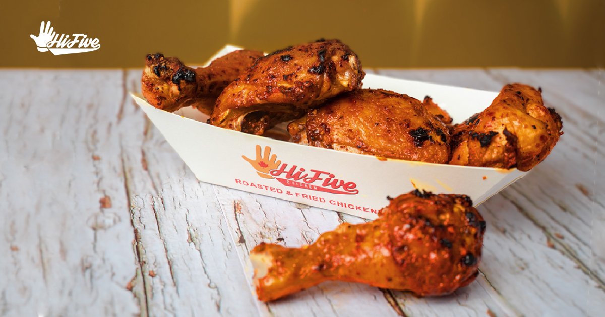 hifivechicken's tweet photo. HiFive Roasted Chicken could be the best chicken you will ever eat! Fresh chicken, slowly roasted to perfection with our secret sauce. The best part is "NO OIL USED"
.
.
.
#hifive #hifivechicken #roastedchicken #fastfoodcanada #fastfood #friedfood #canadafood #vancouver #burnaby https://t.co/3QevxVkDCg