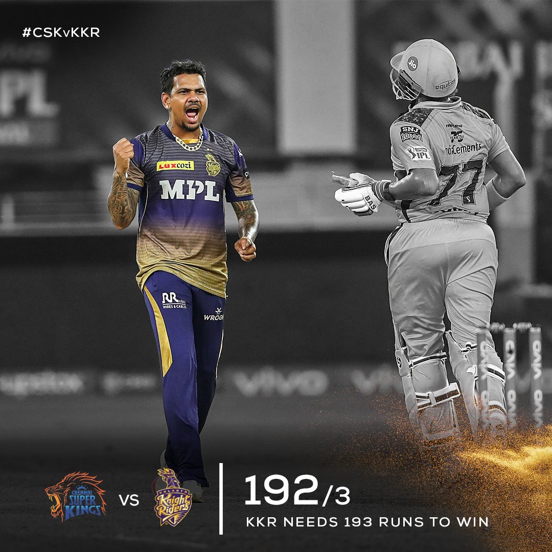 KKRiders's tweet photo. WE BELIEVE.

#KKR #CSKvKKR #AmiKKR #IPL2021 #IPLFinal https://t.co/hL67TzjiwM