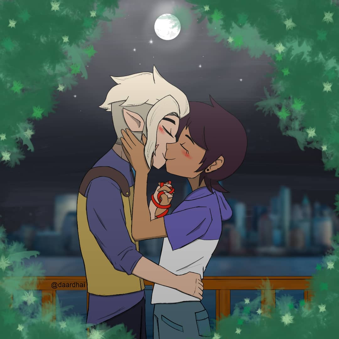 Kiss ♥️
#lunterweek, day 7: Date Night
#TheOwlHouse #lunter