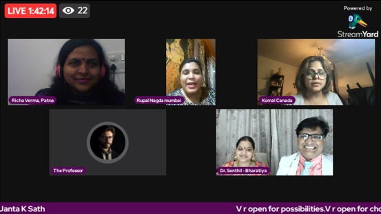 nagda_rupal's tweet image. JANTA KI BAAT JANTA KE SAATH MAI OPEN MIC WITH ALL THE SSRIANS.  DO WATCH WITH GIVEN BELOW LINK. 
youtu.be/RLEZql7CoEk