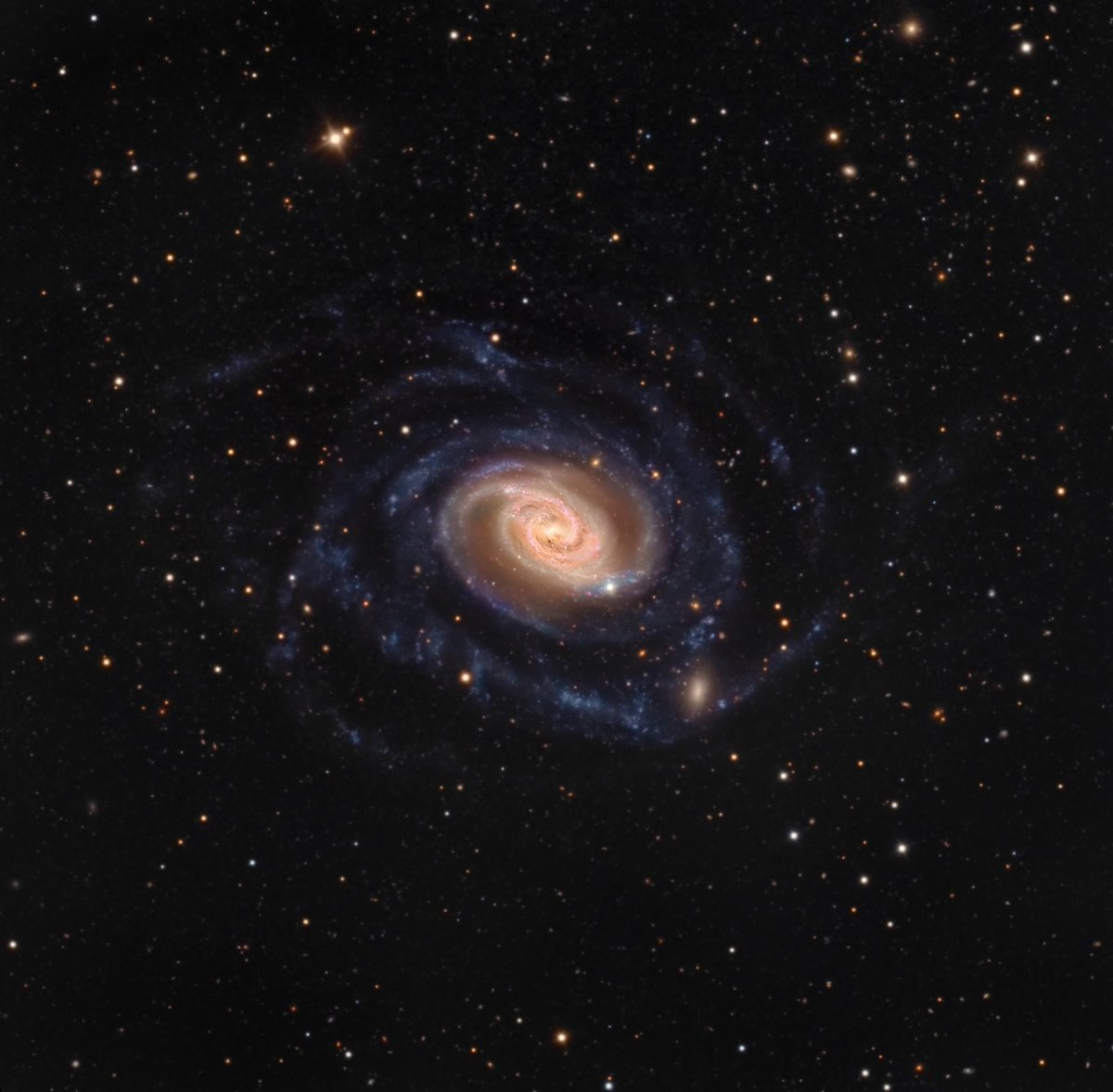 HERVE73950491's tweet photo. Spiral Galaxy NGC 289  : Swirl in the Southern Sky, 70 million light-years away. Larger than our own Milky Way (apod.nasa) 🚀🛰📡🔭💫✨✨✨ https://t.co/KPtIt8tXfb