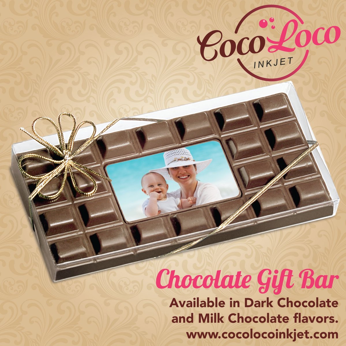 cocolocoinkjet's tweet photo. This delicious #ChocolateBar has a #Printable #Chocolate #BusinessCard at its center, perfect for an awesome gift! Place your order online: https://t.co/y6f5xGb8SV

Available in Dark Chocolate and Milk Chocolate Flavors.

#CocoLoco #CocoLocoInkjet #ChocolatePrints https://t.co/qsH7aPYomT