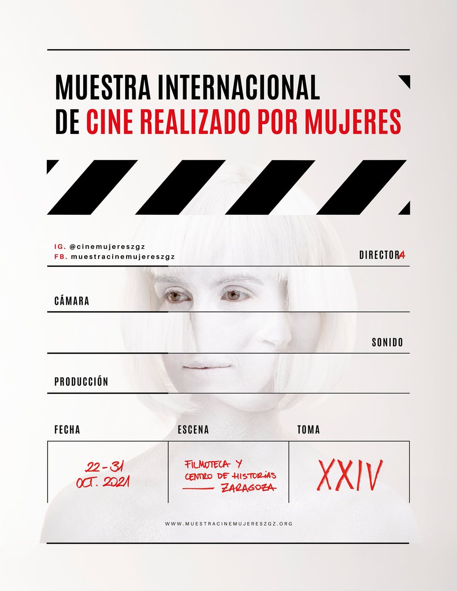 ZgzCineMujer's tweet photo. ¿Todavía falta alguien por aquí que no sepa que en una semana exacta comienza la Muestra Internacional de cine realizado por mujeres de Zaragoza? Ah, si os han dado ya el bono cultural de 400€ del gobierno que sepáis que aquí no lo podéis gastar porque todos los pases son GRATIS https://t.co/fVeTpSY9Xz