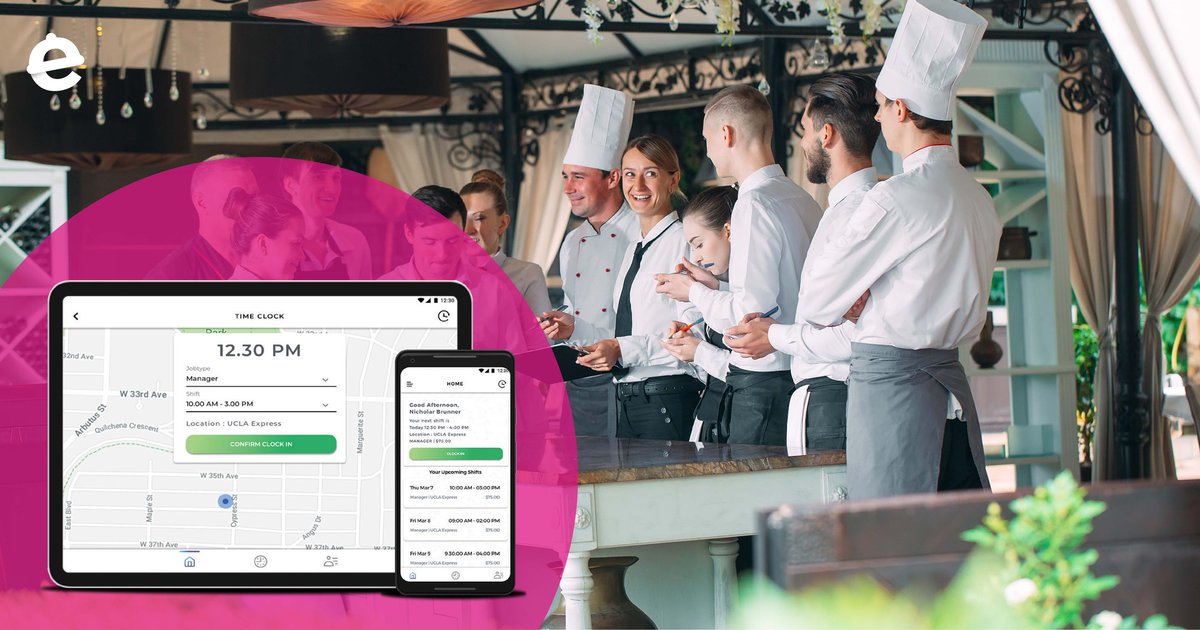 myeatos's tweet photo. Staff is what makes your restaurant run smoothly. With GPS-enabled automated attendance, scheduling and shift management, they'll work smarter and harder every day.
https://t.co/dDY6IFqluu
#eatOSPOSInc #allinonePOS #cloudbased #restauarnttech #restaurantmanagementmadesimple https://t.co/4fM0bGksET