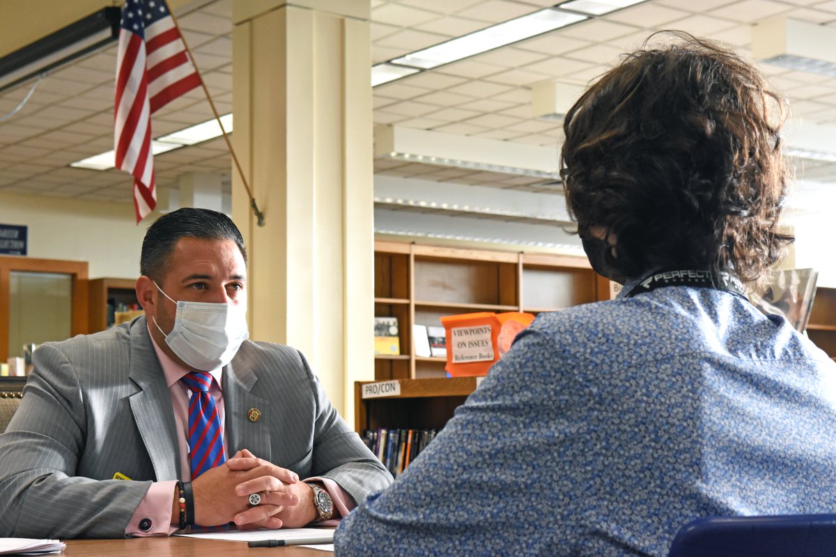 Once again excited to participate <a href="/OSchoolsPR/">Oceanside School District #OSD_NY</a> Interview Day to give seniors an opportunity to practice resume building, sharpen interview skills &amp; prepare for in person, one-on-one meetings with college administration and potential employers.

#ClassOf2022 has a bright future!