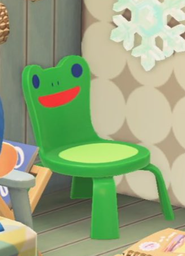 Nintendeal's tweet photo. Froggy Chair https://t.co/QmeofBy7zY
