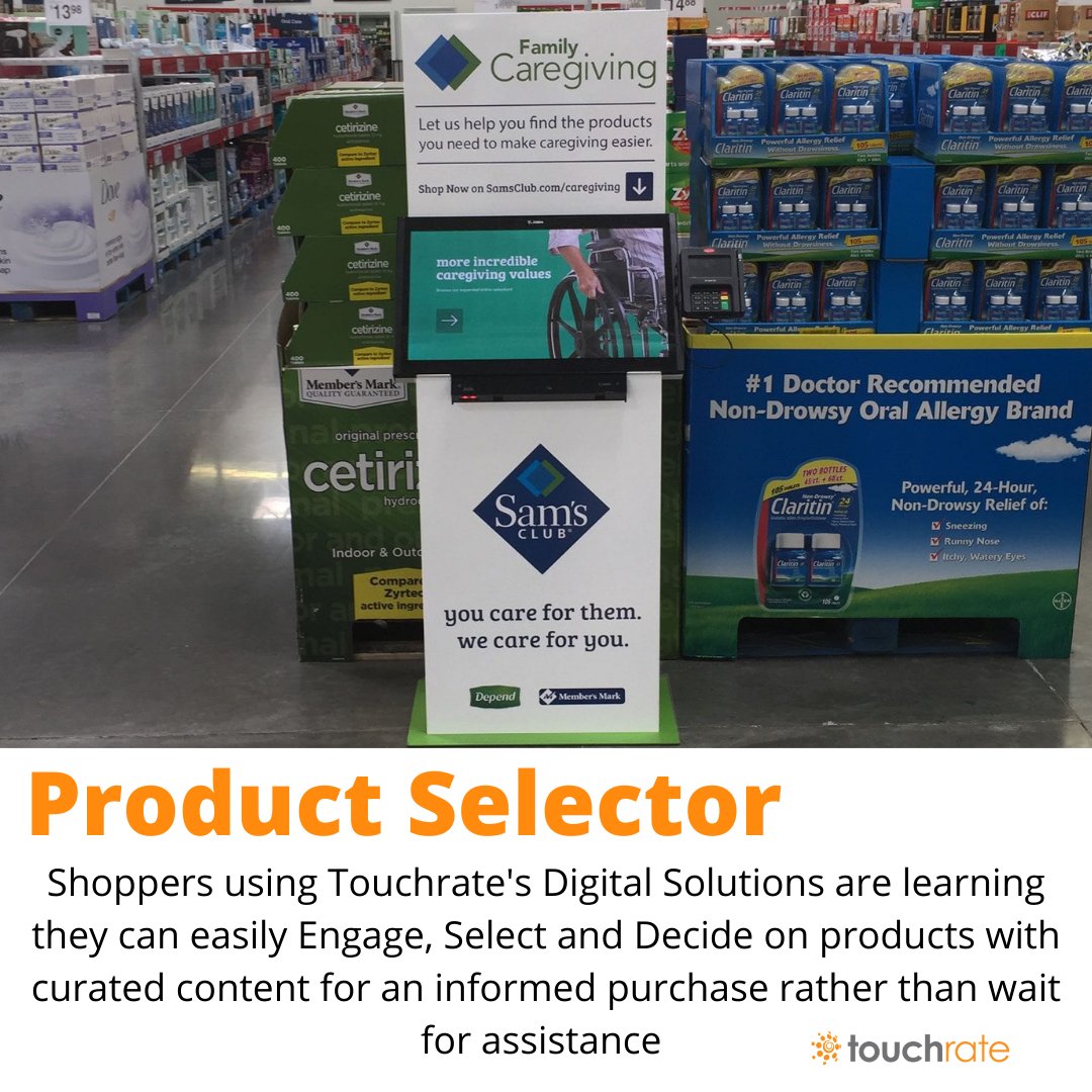Imagine your customer being able to find exactly what they need without needing to find an employee? This is a reality with Touchrate. Learn how kiosks can actually increase worker productivity. touchrate.com/solutions/prod…