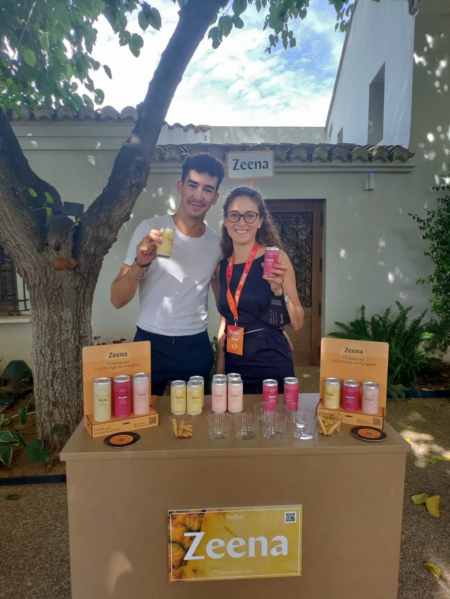 Ellos son <a href="/drinkzeena/">drinkzeena</a> y se dedican a la producción de vino, esta es sostenible, vegana y con un aspecto muy interesante y juvenil.
Con todos los amigos que estamos haciendo en las #ftalks21 al final nos vamos a poder montar una cena bastante interesante😜 <a href="/kmzerohub/">kmzerohub</a>