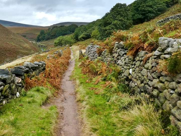 Walk yesterday from Flash, lovely #staffordshiremoorlands countryside.