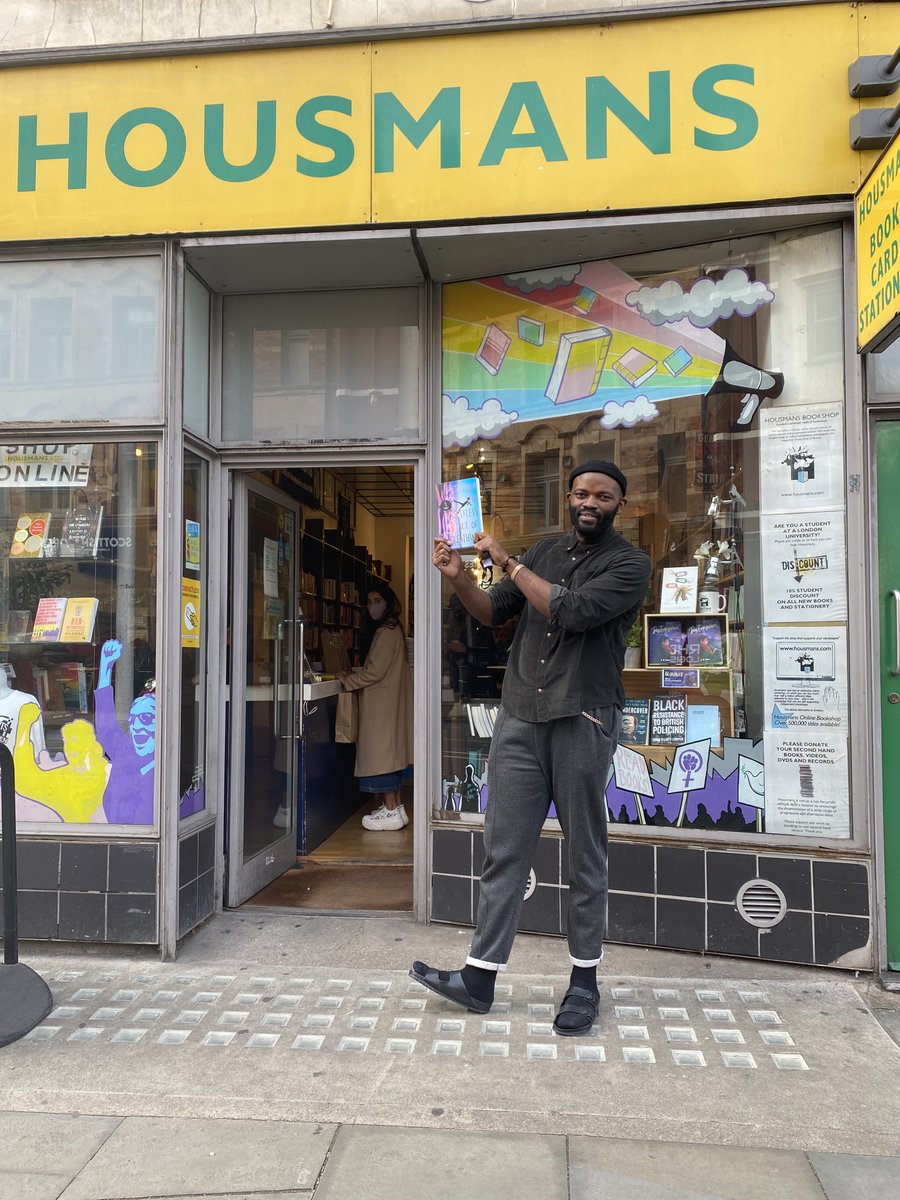 Hello @HousmansBookshop! 

Radical booksellers since 1945, Housmans are one of our favourite bookshops.

#TheSelflessActOfBreathing 💜@JJ_Bola