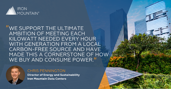 We are extremely proud to have joined the 24/7 Carbon-Free Energy Compact to further decarbonize the energy grid beyond being an already 100% #sustainable #datacenter provider. 

Learn more about our commitment right here: spr.ly/6048JD5L2