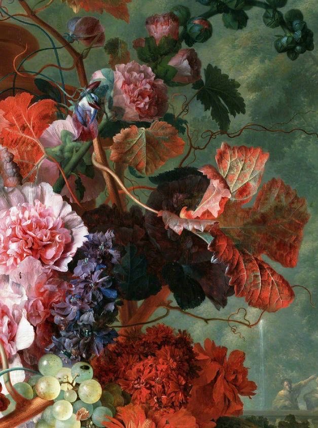 sophrisyne's tweet photo. painting details of flowers https://t.co/A1utBSl6DQ