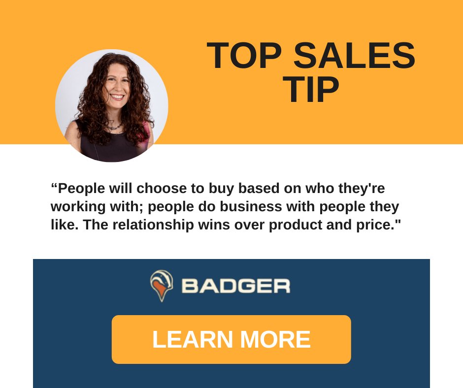 Thank you #badermaps for selecting me to be in the top 25 women leaders in sales.
Read my best sales advice:
badgermapping.com/blog/women-in-…
#internationalwomensday2021
#top25 #womeninsales #womeninbusiness #leader #salestip #badgermapping