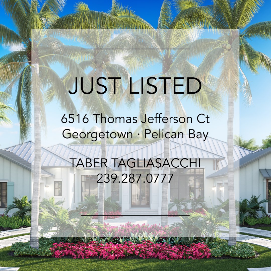 TaberNaples's tweet photo. Introducing this #newconstruction masterpiece ideally located inside the gated #community of #Georgetown, #PelicanBay. Simply no detail overlooked in this gracious, #coastal #lakefront #retreat. 4 BD + Club Room, 4/2 BA, 5400 SF. Completion late summer 2022. Offered at $8.5M. https://t.co/QmRB1IVzae