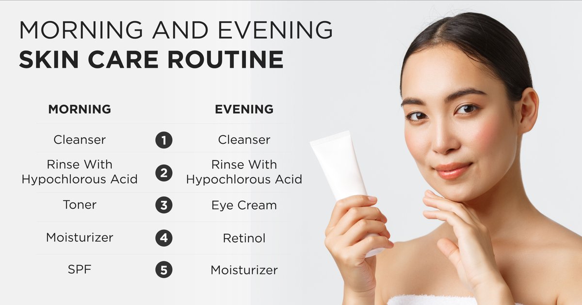 SynergyScience1's tweet image. A good #skincare routine can:

💚 Help prevent acne
💚 Treat wrinkles
💚 Leave your skin feeling it’s best

Adding hypochlorous acid to your skin care routine can improve these benefits and leave your skin feeling rejuvenated.