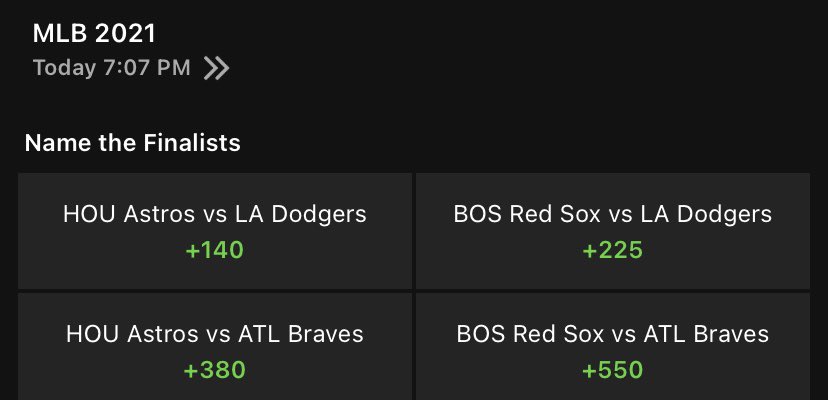 2CHAYNES's tweet photo. @SA247VIP Also not sure how the math works if you bet both the dodgers sides here but could be an option instead of the big minus? https://t.co/auicqocV2Z