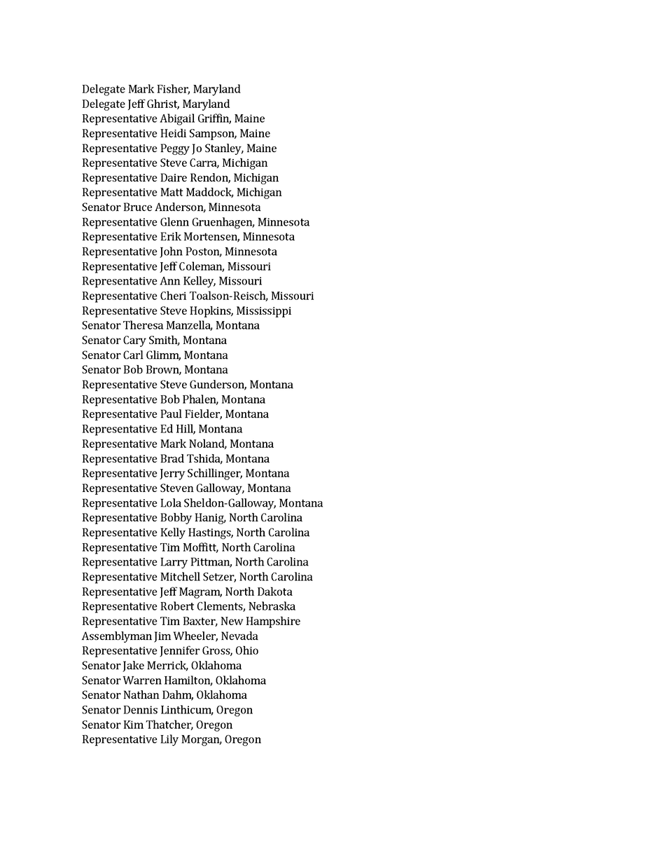 WendyRogersAZ's tweet photo. BREAKING: 138 Legislators from 38 States Write a Letter to the American People Calling for a 50-State Audit, Decertification Where Appropriate, and Possible Convening of the US House of Representatives https://t.co/ksv1OiEW9C