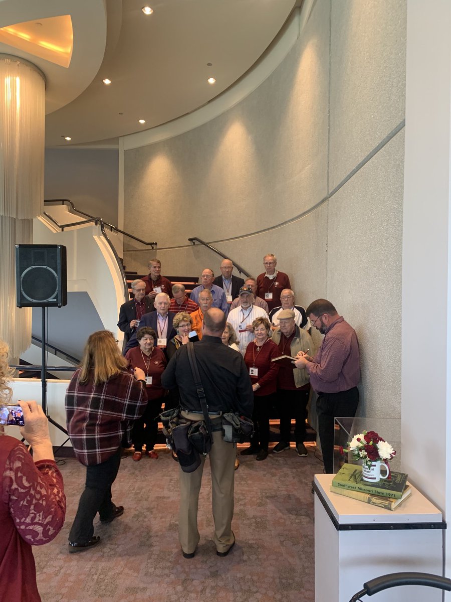 Getting ready for a few reunion groups today.  Happy Homecoming !  ⁦<a href="/maroonation/">Missouri State Alumni Association</a>⁩