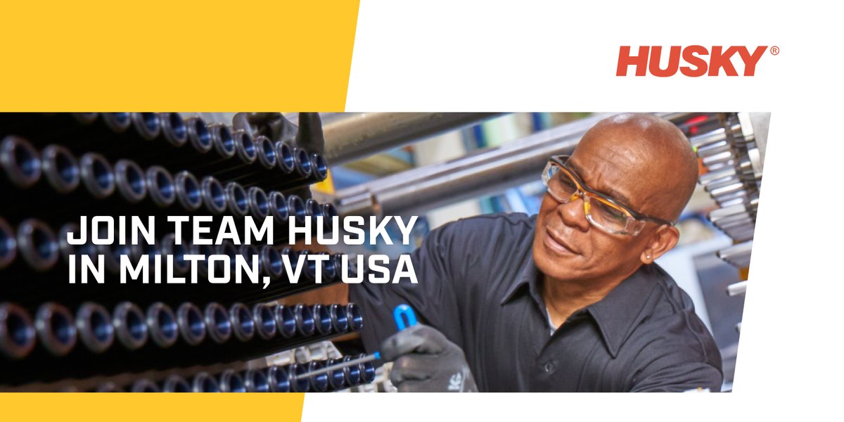 HuskyIMS's tweet photo. 📣 #NowHiring in #Vermont, USA!
We offer:
🔸Outstanding 401k contribution and match
🔸On-site gym facility
🔸On-site cafeteria
and more!
✅ https://t.co/o66Zow2BHP
#hiring #work #jobs #recruitment #recruiting #careers #Hiring2DayVT #VTWorks #gethired #gethired2021 #getajob https://t.co/YZcTsJnQB3