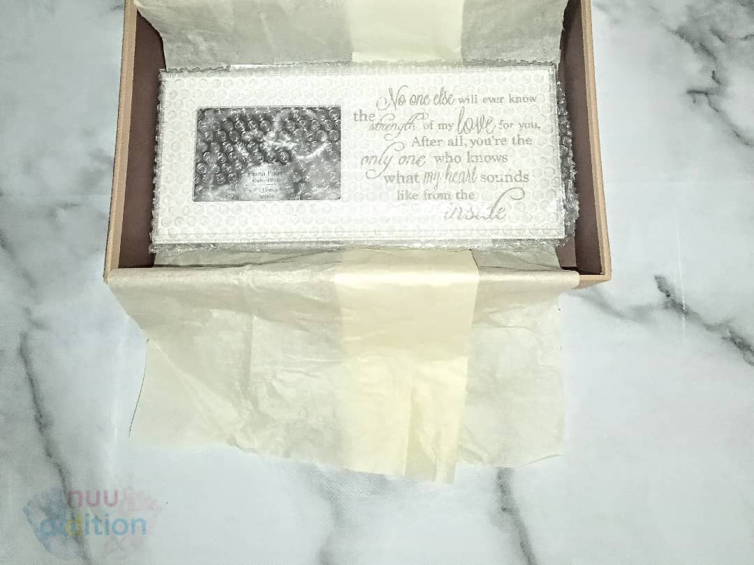 NuuAddition's tweet image. 🤍Stunning Baby Scan Photo Frame with a beautiful Poem engraved to the side order shipped🚚
✨For small, large or single baby gifts shop at nuuaddition.com🎁
#nuuaddition #babyscanframe #babyscan