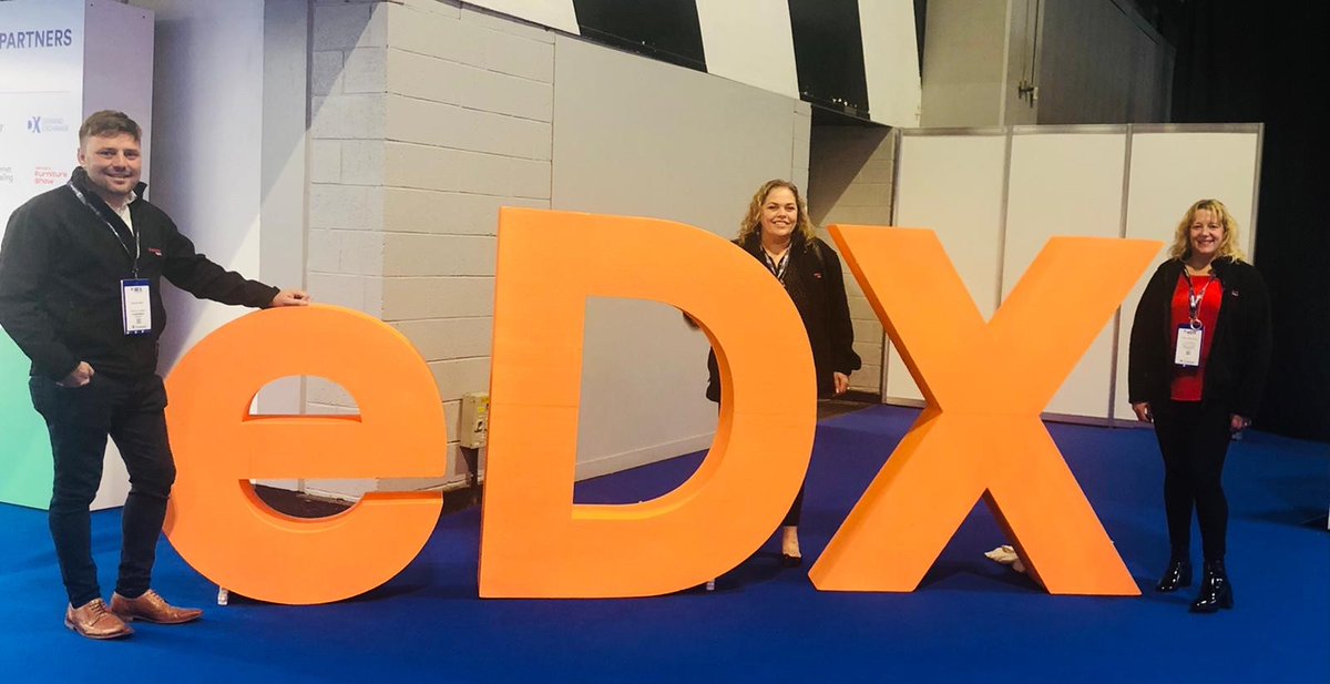 diamonddeliver's tweet photo. @diamonddeliver's Dan Allin, Emma Whitaker, Claire McKinney attended the IRX Internet Retailing Expo yesterday, with Dan Allin on the panel discussing digitising the supply chain and how to design to harness the benefits @etail #IRX21 #eDX21 #NEC #tech #ecommerce #fulfilment https://t.co/lgdAB8A2Yt