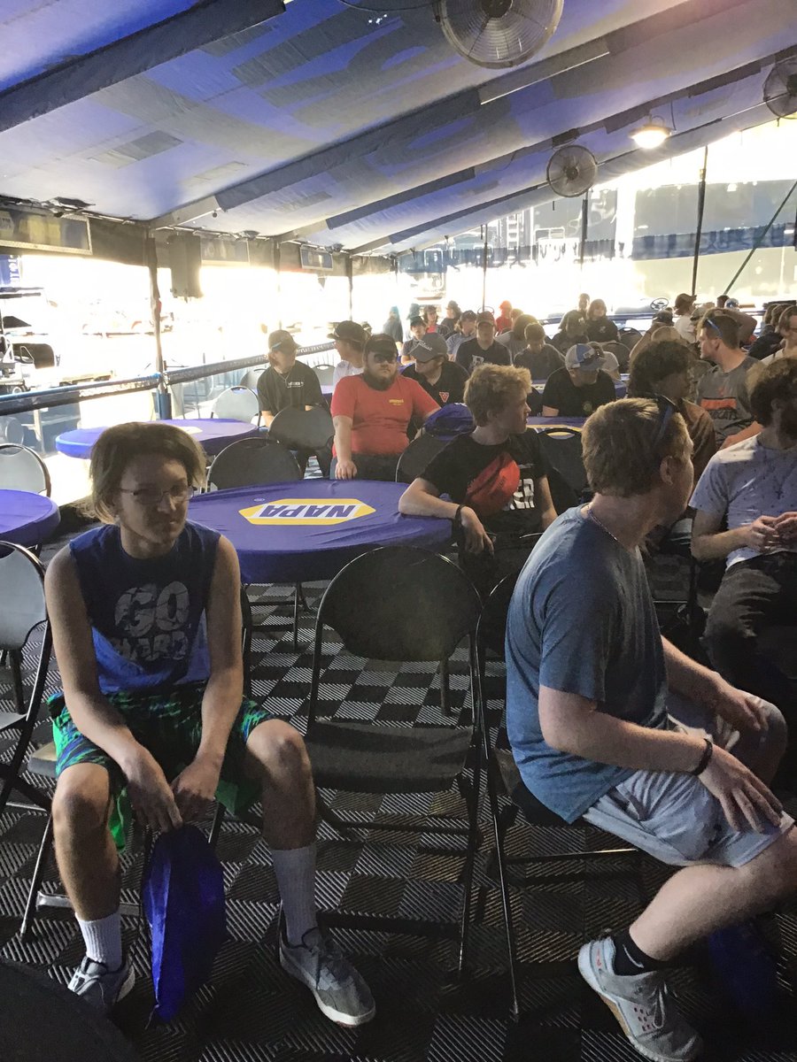 Virginia High School - Auto Tech Students attending the NHRA Yes Program at Thunder Valley Drags.#NHRACampingWorld