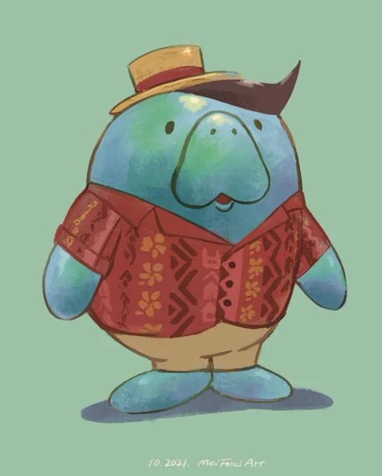 どうぶつの森のこのマナティ君が…ナッティー君が…かわいい……😭
#AnimalCrossingDirect #ACNH 